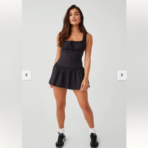 Frankie’s Bikinis Christa Ruffle Mini Dress - Picture 5 of 7